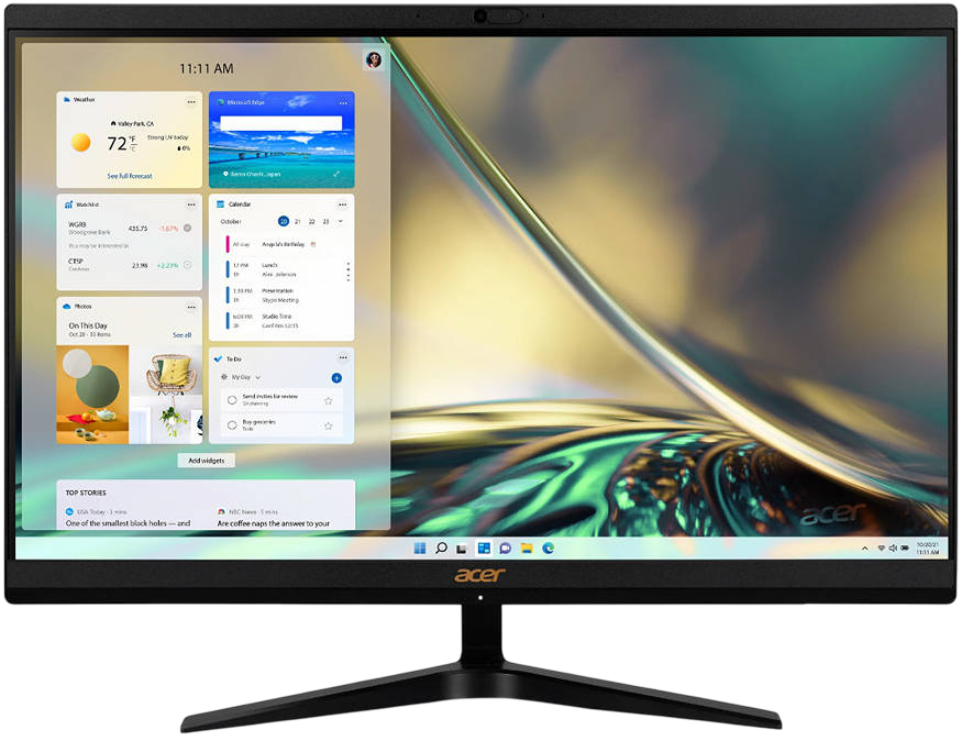 Замена видеоадаптера (видеокарты) Acer Aspire C24‑1700 AIO